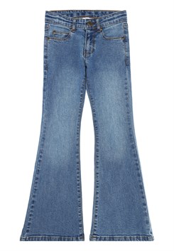 The New Laflared Jeans - Medium blue denim